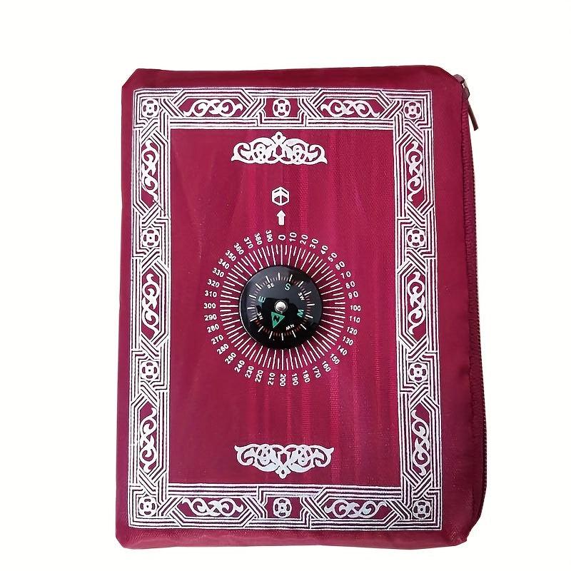 Portable Travel Prayer Mat Waterproof Polyester for Ramadan 23.62x39.37in