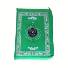 Portable Travel Prayer Mat Waterproof Polyester for Ramadan 23.62x39.37in