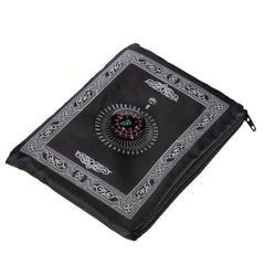 Portable Travel Prayer Mat Waterproof Polyester for Ramadan 23.62x39.37in