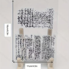 1pc Stamp DIY Silicone Transparent Boys Girls