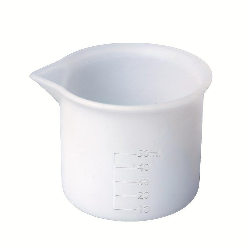 5pcs 50ml Silicone Measuring Cup Set DIY Casting Art Kitchen