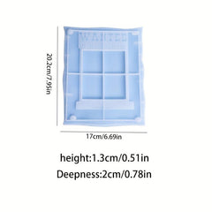 Love Heart Photo Frame Silicone Mold Epoxy Resin Decorative DIY Crafts Gift