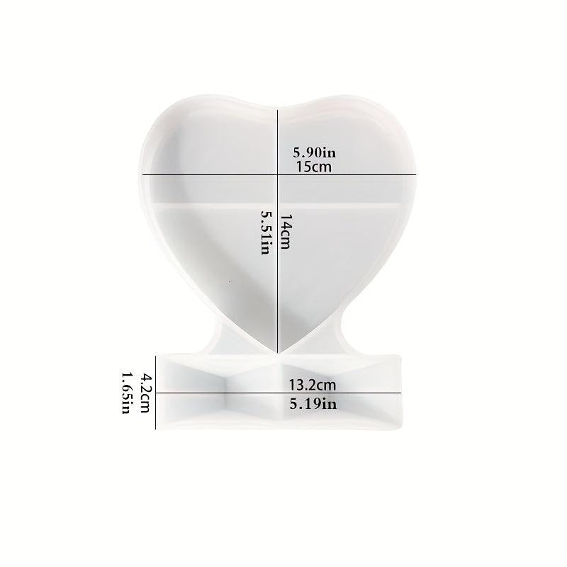 Love Heart Photo Frame Silicone Mold Epoxy Resin Decorative DIY Crafts Gift