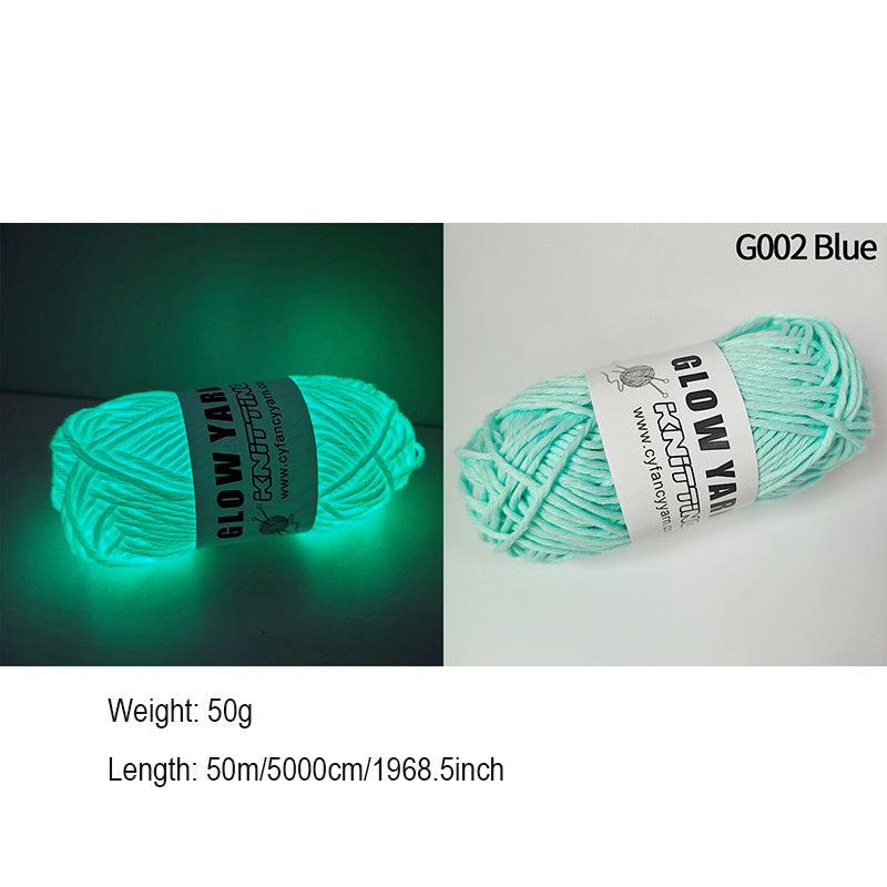 Glow In The Dark DIY Knitting Kit for Beginners