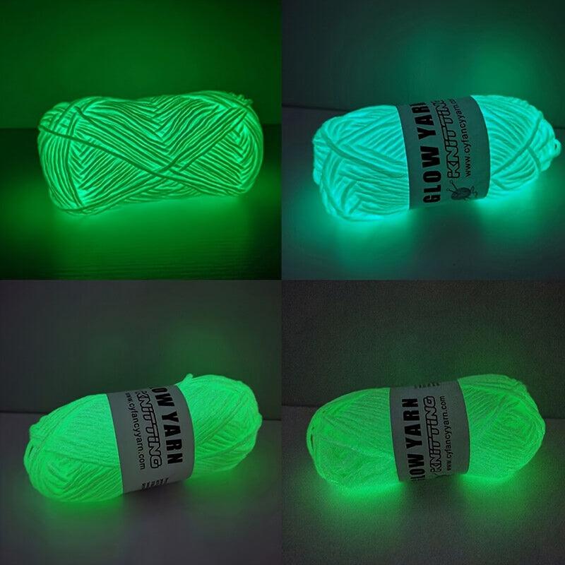 Glow In The Dark DIY Knitting Kit for Beginners