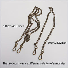 DIY Flat Chain Women's Bag Chain Replacement Wallet 4 Colors
