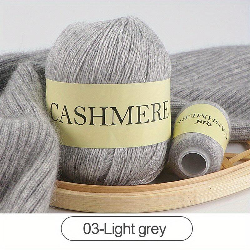 6pcs Pure Mongolian Cashmere Yarn Crochet Hand knitted Cashmere Knitting Wool