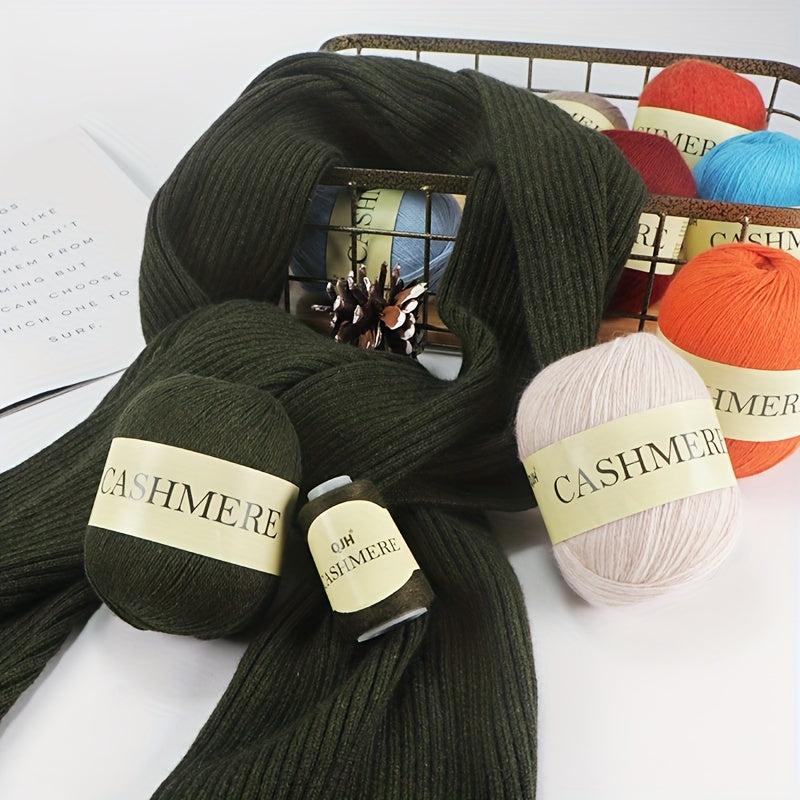 6pcs Pure Mongolian Cashmere Yarn Crochet Hand knitted Cashmere Knitting Wool
