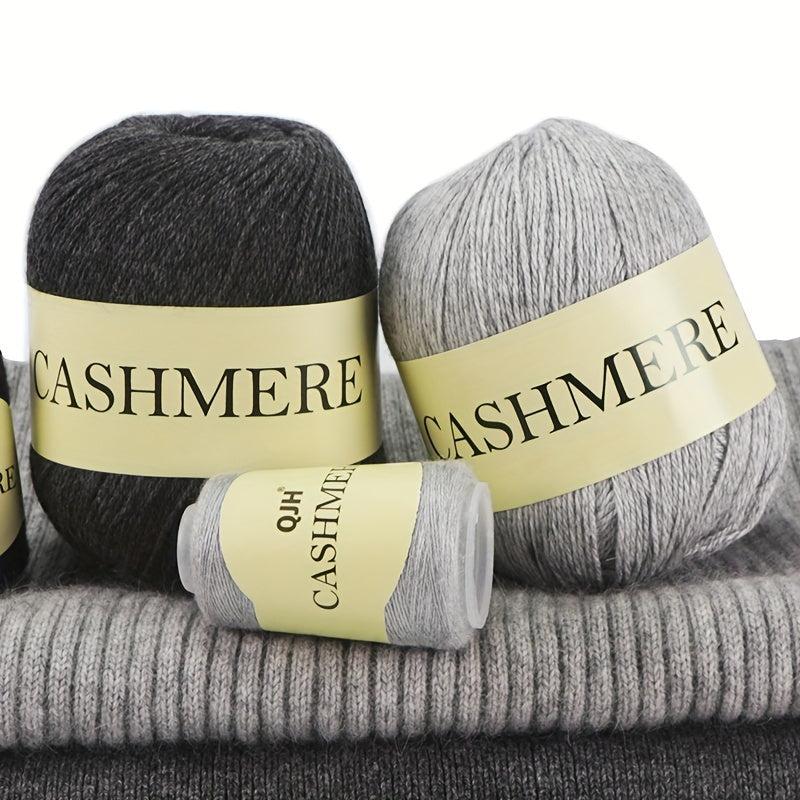 6pcs Pure Mongolian Cashmere Yarn Crochet Hand knitted Cashmere Knitting Wool