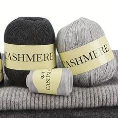 6pcs Pure Mongolian Cashmere Yarn Crochet Hand knitted Cashmere Knitting Wool