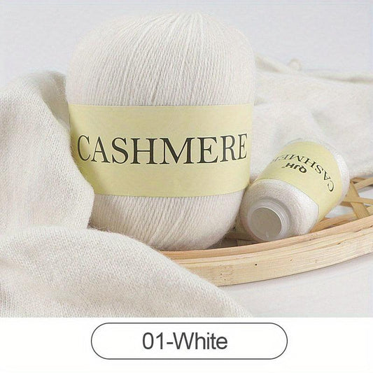 6pcs Pure Mongolian Cashmere Yarn Crochet Hand knitted Cashmere Knitting Wool