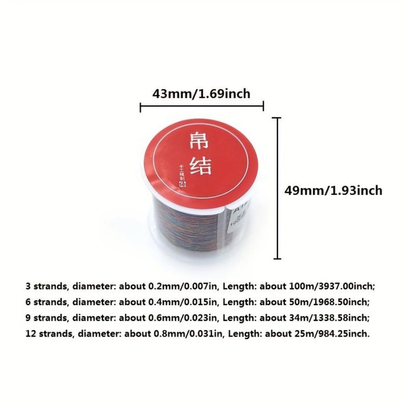 Colorful Golden & Silvery Thread DIY Stranded Wire For Jewelry Making