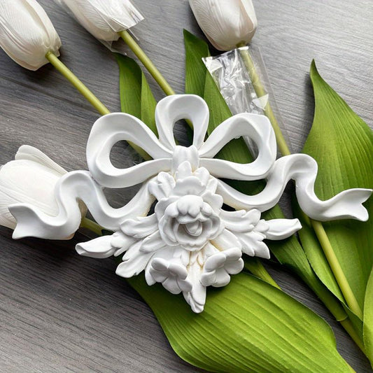 PU Combination Horizontal Flower Poly French Decoration Carved Flower
