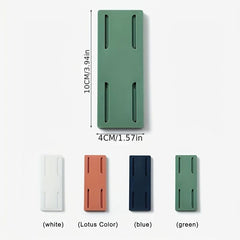Self Adhesive Wall Hook Socket Storage Holder Cable Organizer Fixer