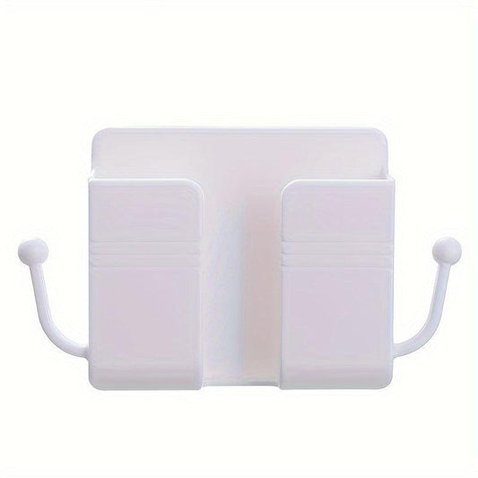 Plastic Wall Mounted Plug Holder Organizer Storage Holder