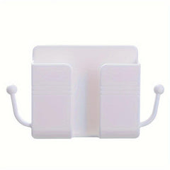 Plastic Wall Mounted Plug Holder Organizer Storage Holder