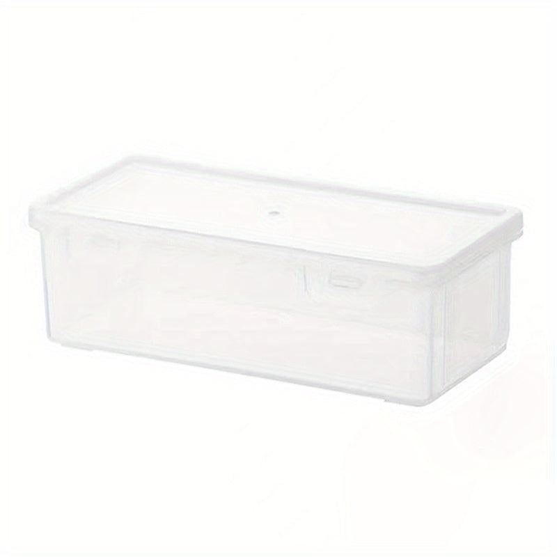Large Capacity Transparent Plastic Storage Box for Art Supplies