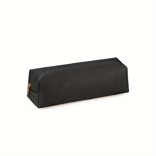 Stylish Faux Leather Pencil Case