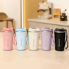 510ml Stainless Steel Vacuum Travel Mug Thermos for Easter Ramadan St P