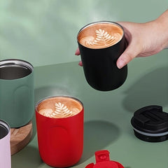 Insulated Stainless Steel Tumbler with Lid - Non Slip Portable Travel Mug