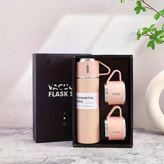 16pc 500ml Stainless Steel Coffee Cups Set - Hot Cold Beverage Bottle