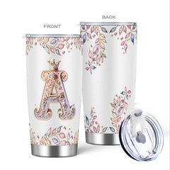 Baroque Style 20oz Stainless Steel Cold Coffee Travel Cup