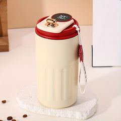 15.5oz Stainless Steel Insulated Coffee Mug with Temperature Display