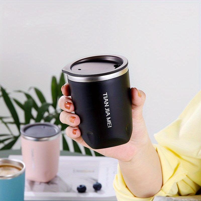 TINYJAME 304 Stainless Steel Travel Mug Insulated Leakproof BPA Porta