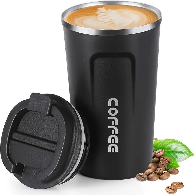 304 Stainless Steel Insulated Coffee Cup 17.2oz Leak Proof Travel Mug