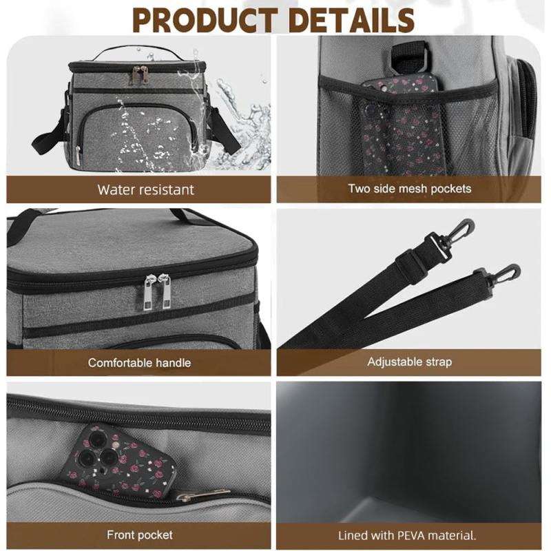 Thermal Insulated Lunch Bag Picnic Storage Lunch Box