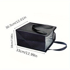 Thermal Grocery Bag Insulated Lunch Box Takeout Ice Seafood Freshness