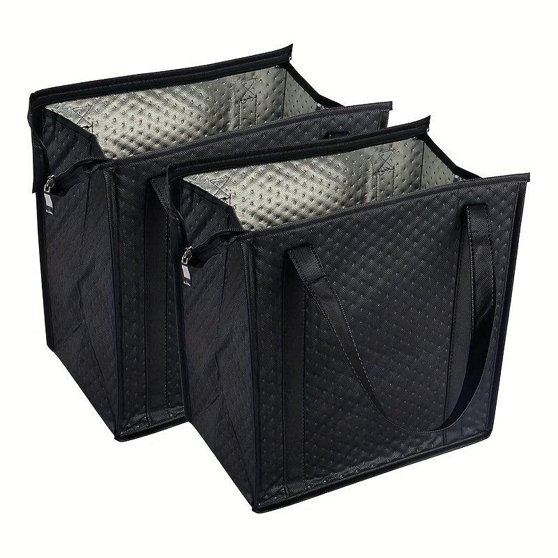 Thermal Grocery Bag Insulated Lunch Box Takeout Ice Seafood Freshness