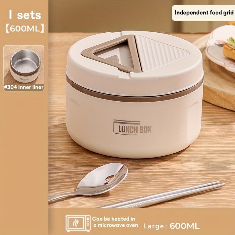 Stainless Steel Leakproof Bento Box Set with Dividers