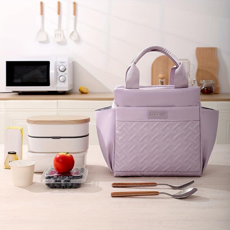 Large Capacity Insulated Cooler Bag Waterproof & Portable Lunch Tote