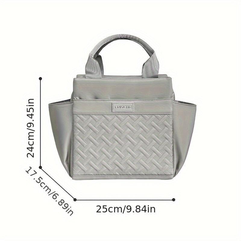 Large Capacity Insulated Cooler Bag Waterproof & Portable Lunch Tote
