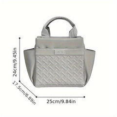 Large Capacity Insulated Cooler Bag Waterproof & Portable Lunch Tote