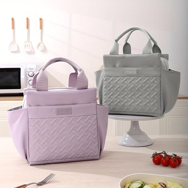 Large Capacity Insulated Cooler Bag Waterproof & Portable Lunch Tote