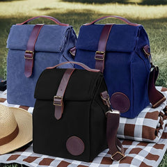 Insulated Lunch Bag Waterproof Ice Bag Backpack Polyester Material