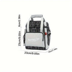 Waterproof Insulated Picnic Bag with Adjustable Strap Durable Oxford Fabric