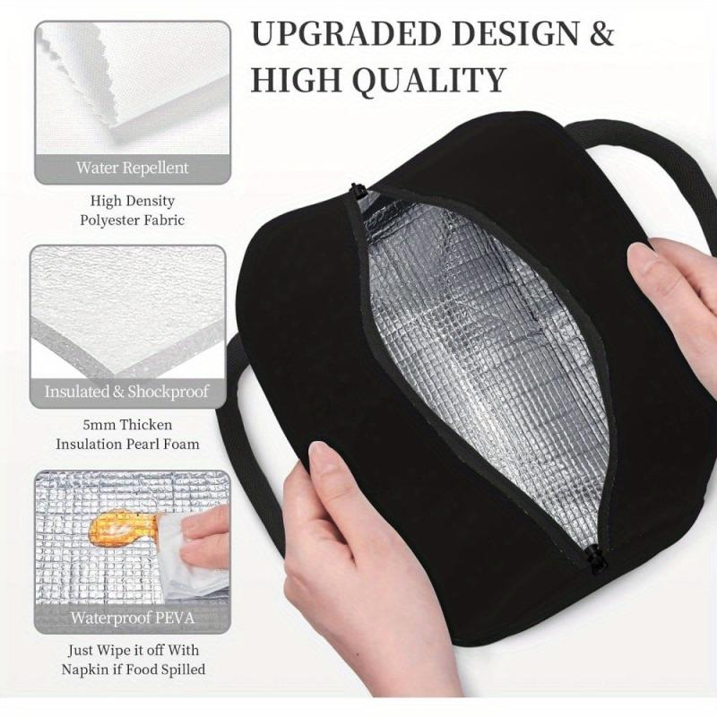 Custom Insulated Lunch Bag with Photo & Text