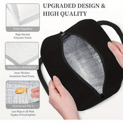 Custom Insulated Lunch Bag with Photo & Text