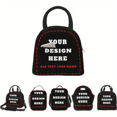 Custom Insulated Lunch Bag with Photo & Text