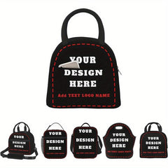 Custom Insulated Lunch Bag with Photo & Text