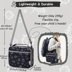 Chase Lunch Bag Insulated Thermal Tote Cooler Bag with Bottle Pocket