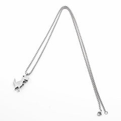Men's Funky Dinosaur Pendant Necklace Street Hip-hop Chain Jewelry