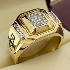 Men's Domineering Punk Wedding Ring