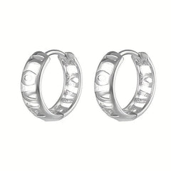 Dragon Stud Earrings & Men's Retro Ethnic Style Earrings