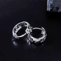 Dragon Stud Earrings & Men's Retro Ethnic Style Earrings
