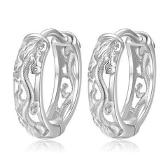 Dragon Stud Earrings & Men's Retro Ethnic Style Earrings