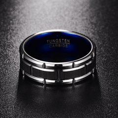 Silver Stainless Steel Hip Hop Punk Ring